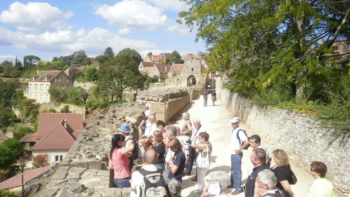 Batide royale de Domme Perigord Noir - Visite de ville