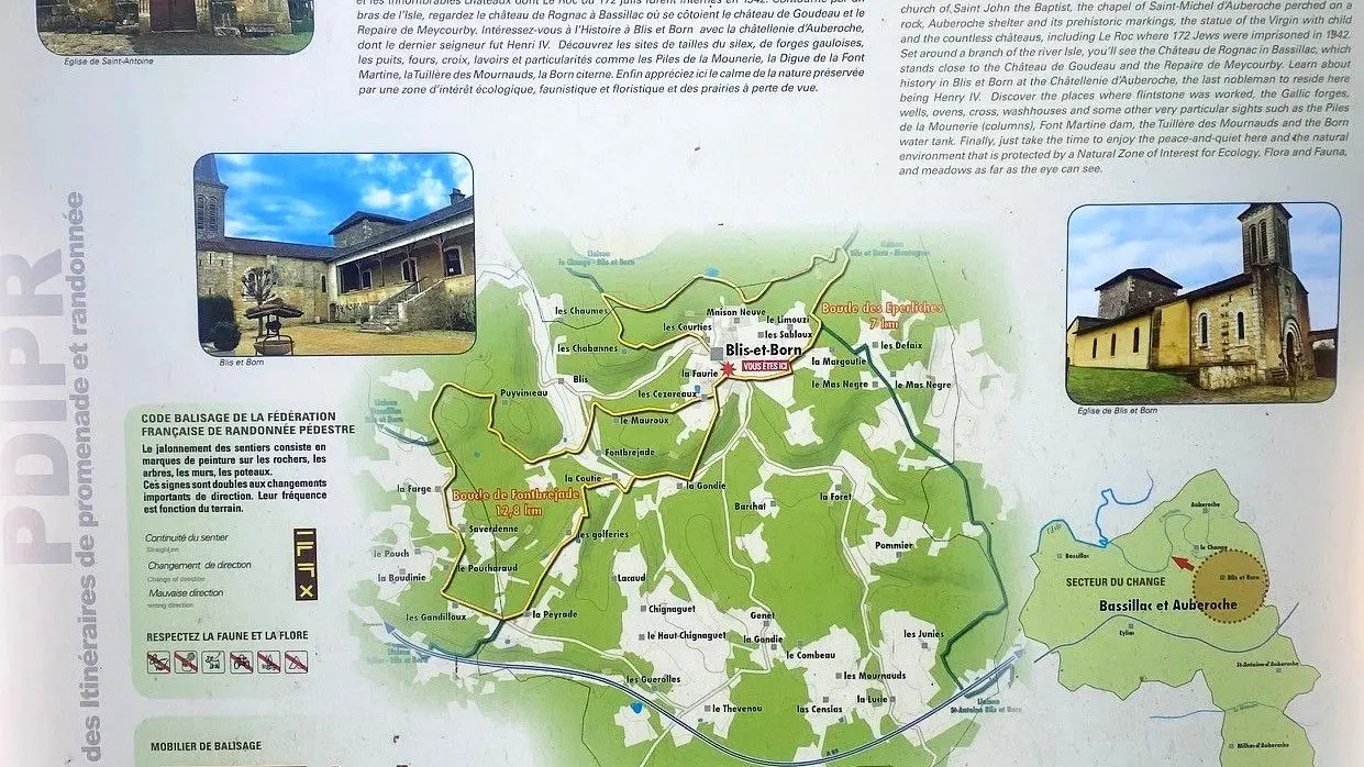 Blis et Born-Boucle des Eperliches-Panneau d'appel