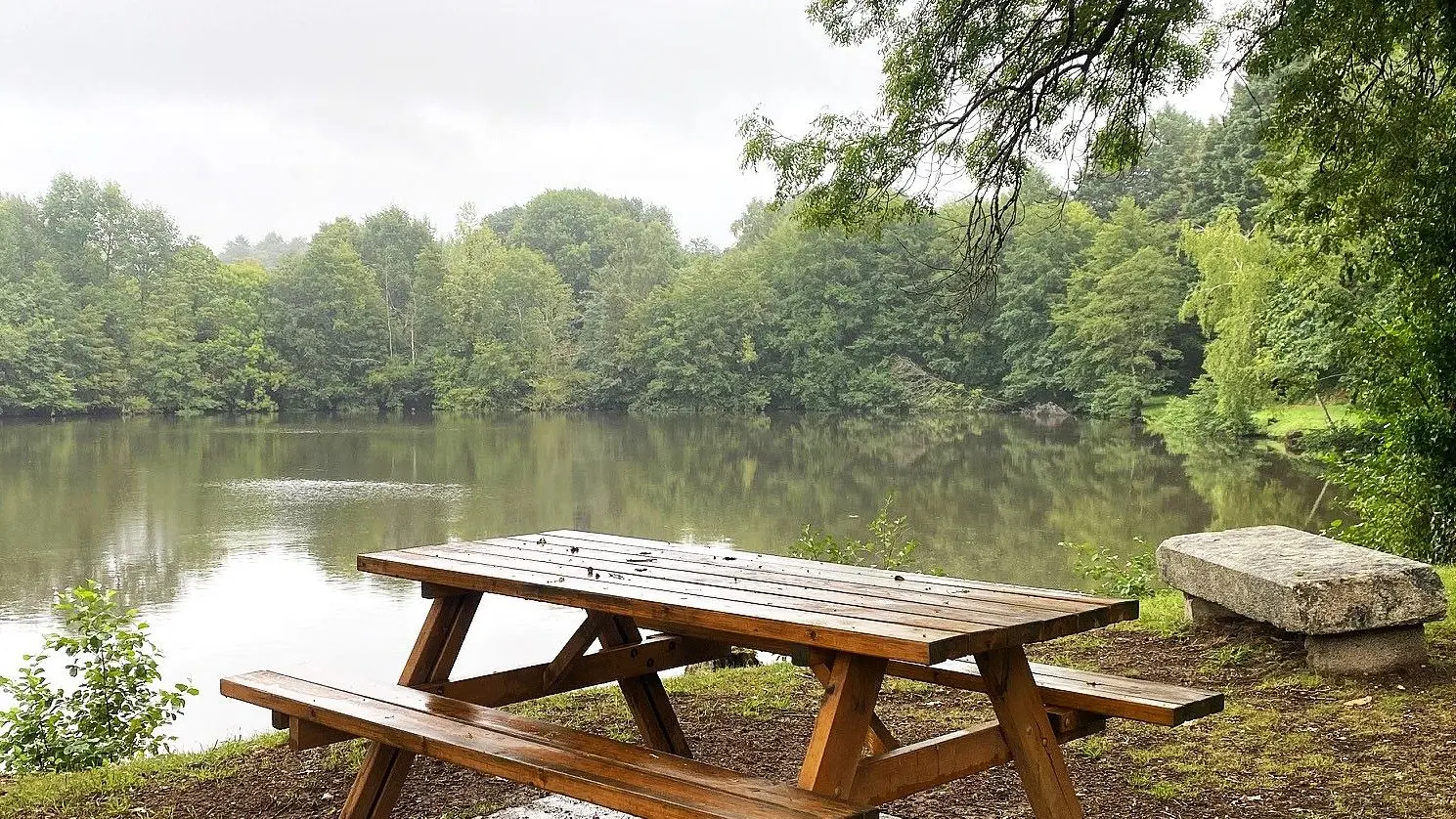 CHAMPNIERS-ET-REILHAC-Boucle de la Voie romaine-Plan d'eau