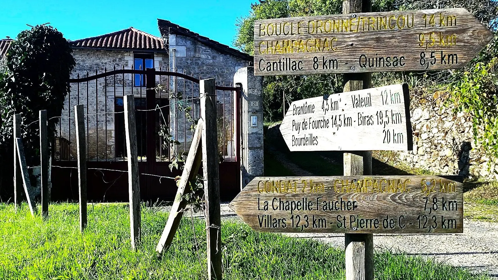 CHAMPAGNAC-DE-BELAIR-Boucle Dronne et Trincou-Signalétique