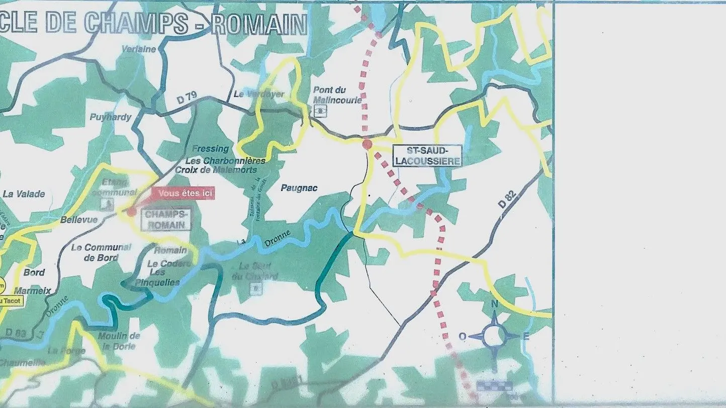 CHAMPS-ROMAIN-Boucle du Tacot-Panneau d'appel