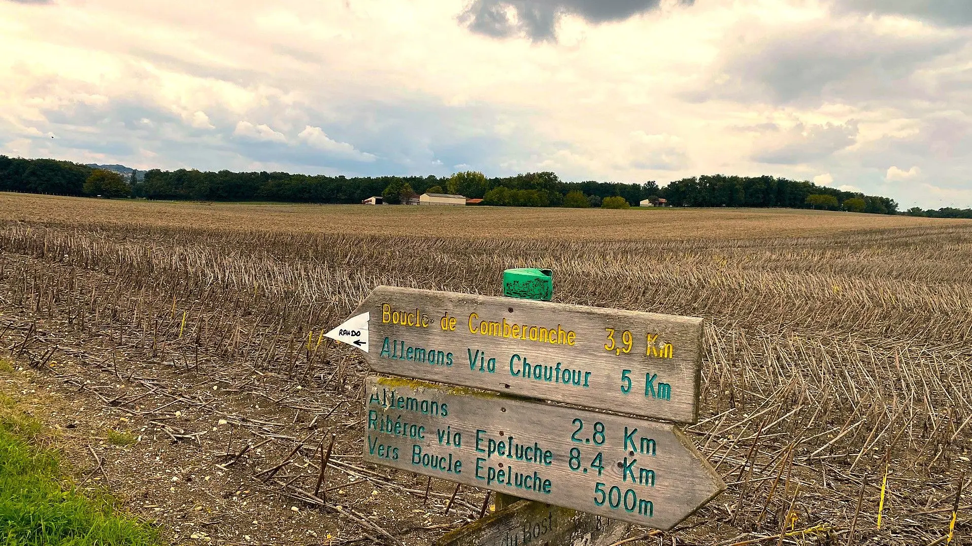 COMBERANCHE-ET-EPELUCHE-Boucle de Comberanche-Signalétique 3