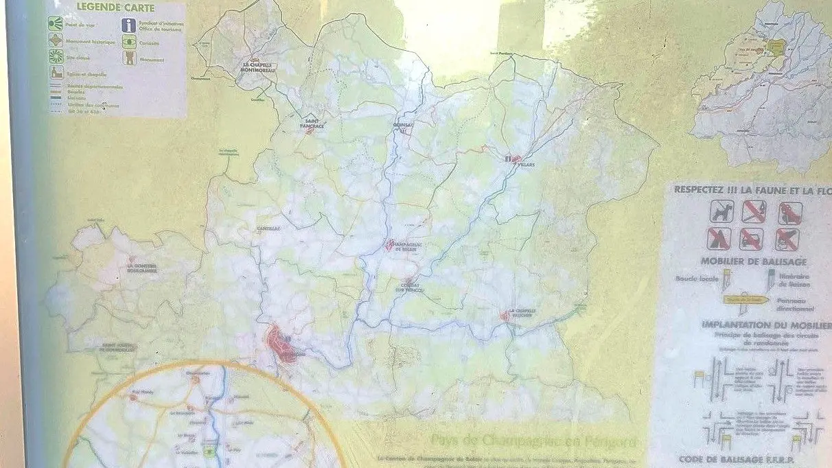 CONDAT-SUR-TRINCOU-Boucle Dronne et Trincou-Panneau d'appel