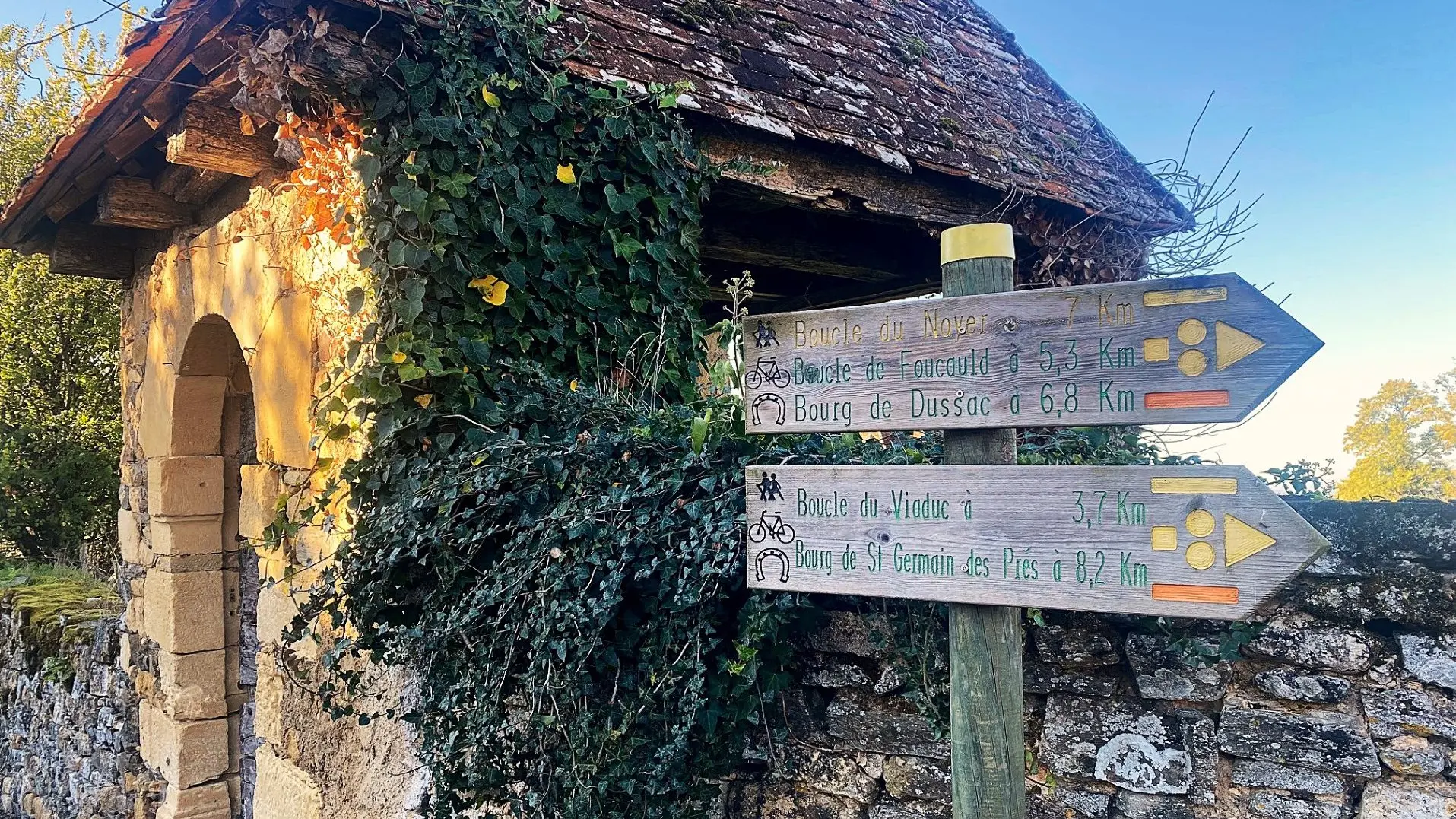 CLERMONT-D'EXCIDEUIL-Boucle du Noyer-Signalétique