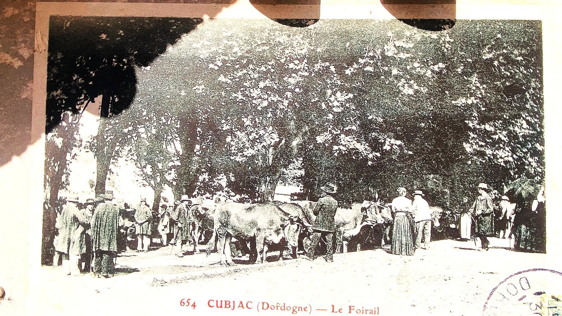 CUBJAC-Boucle de Lambaudie-Panneau foirail