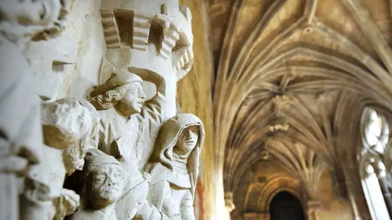 Cloître de l'abbaye de Cadouin