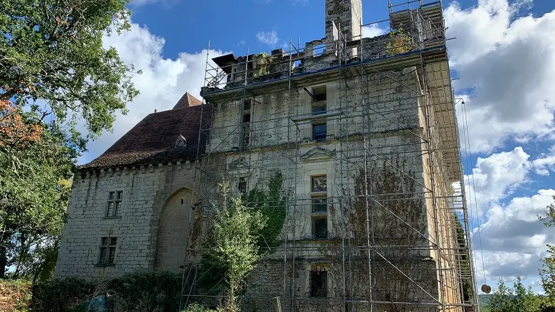 Chateau  renaissance de Fages St Cyprien  Perigord noir Vallee Dordogne Credit Photo Durand  (9)