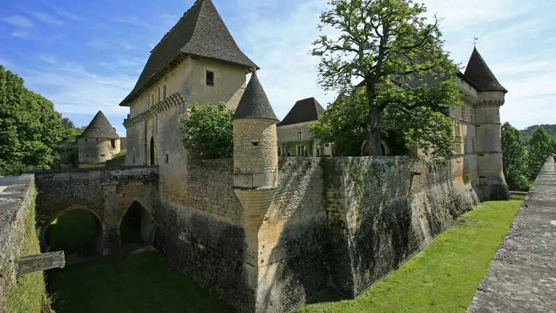 Chateau de losse_douves