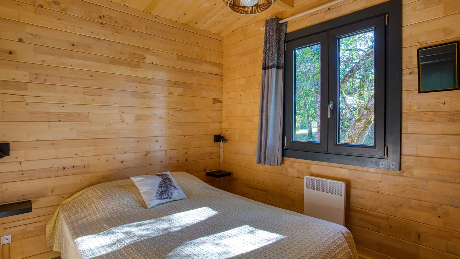 Chalet Milandes - chambre adulte