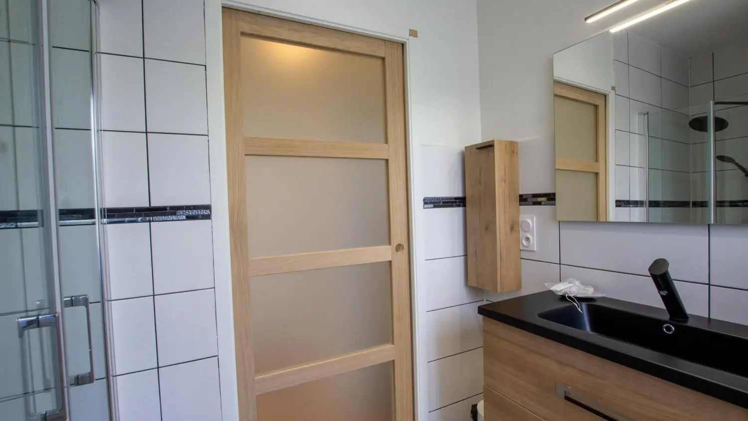 Chambre d'Hôtes Les Châtaigniers salle de bain