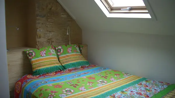 Chambre lits simples gîte la Salamandre redim
