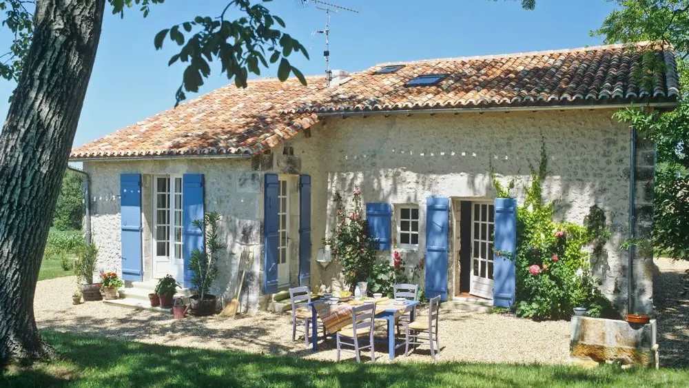 Chez Jouan Lusignac terrasse