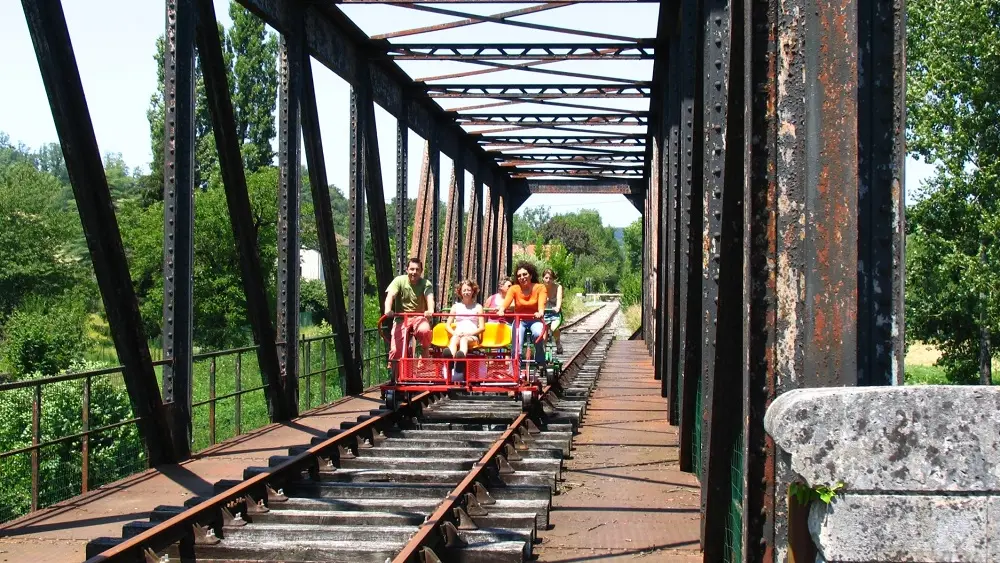 Corgnac sur l'isle famille _velorail (2) ok