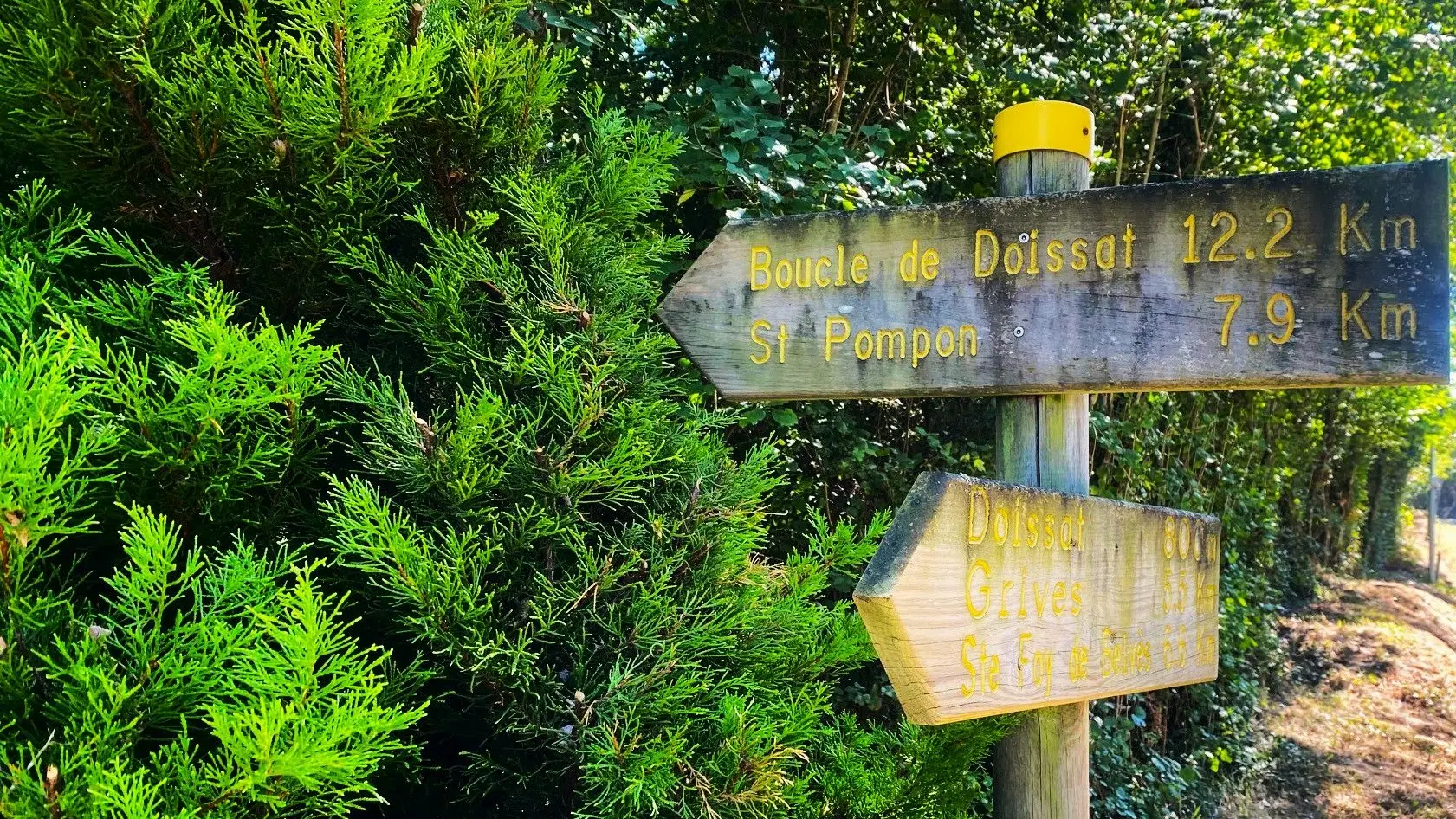 DOISSAT-Boucle de Doissat- signalétique