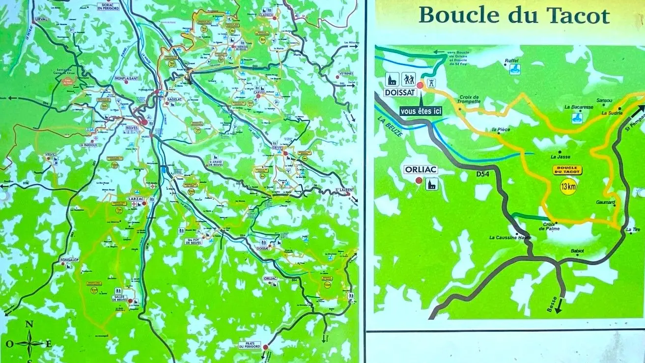 DOISSAT-Boucle de Doissat-Panneau d'appel