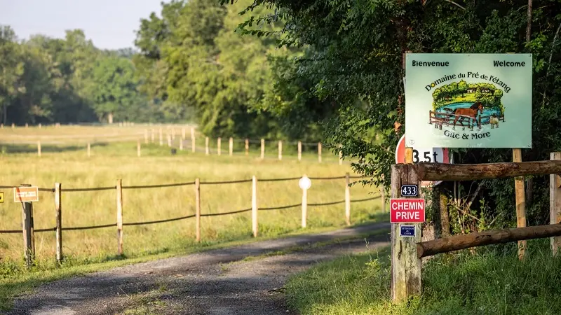 Domaine du Pré de l'étang - Entrée