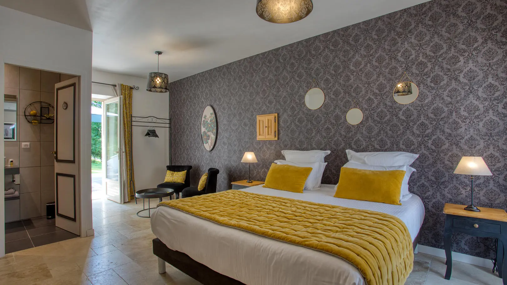 Domaine des Pierres Blanches Chambres Milandes 7