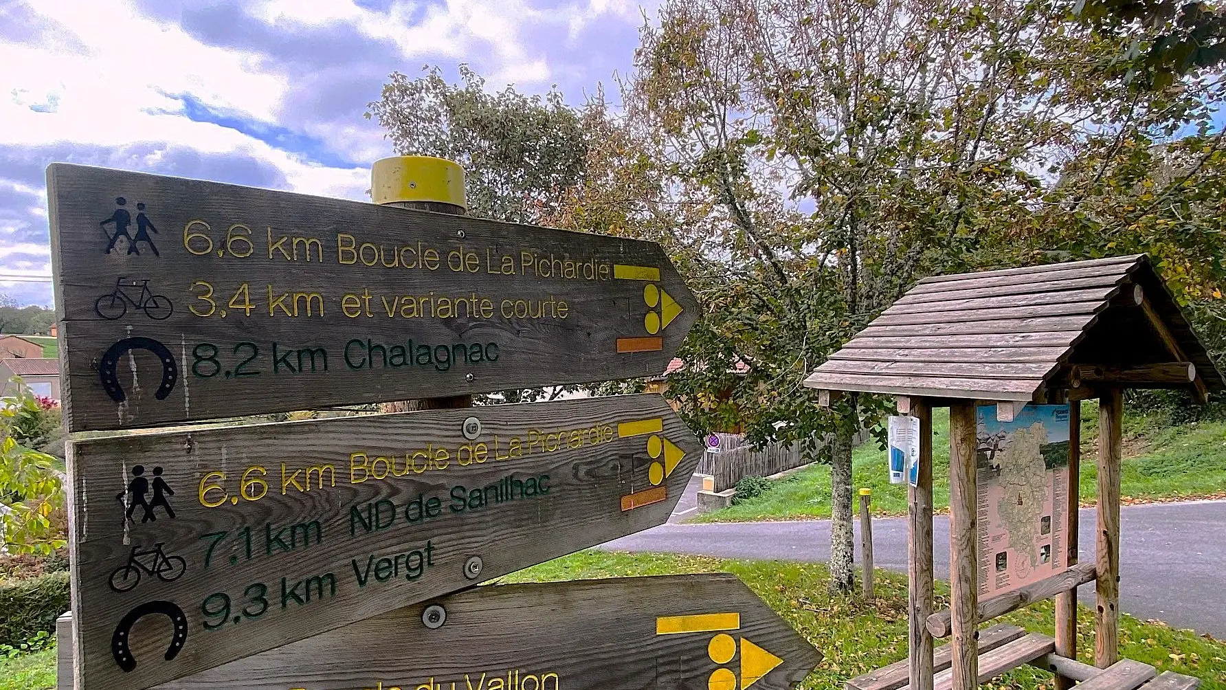 EGLISE-NEUVE-DE-VERGT-Boucle du Vallon-Signalétique