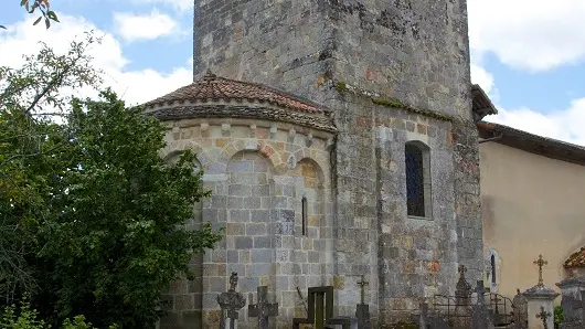 Eglise de Cantillac clocher