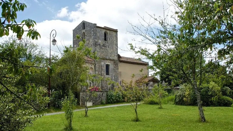 Eglise de Cantillac vue générale