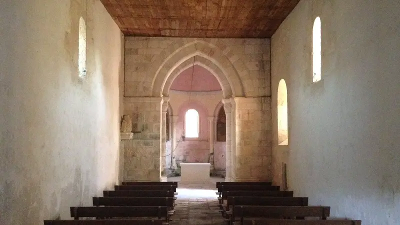 Eglise de Boulouneix intérieur