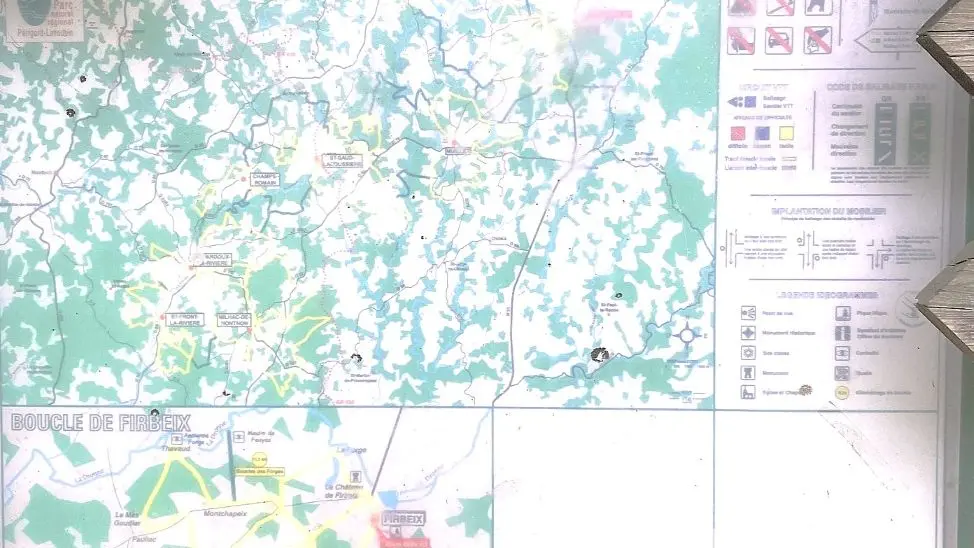 FIRBEIX-Boucle des étangs-Panneau d'appel