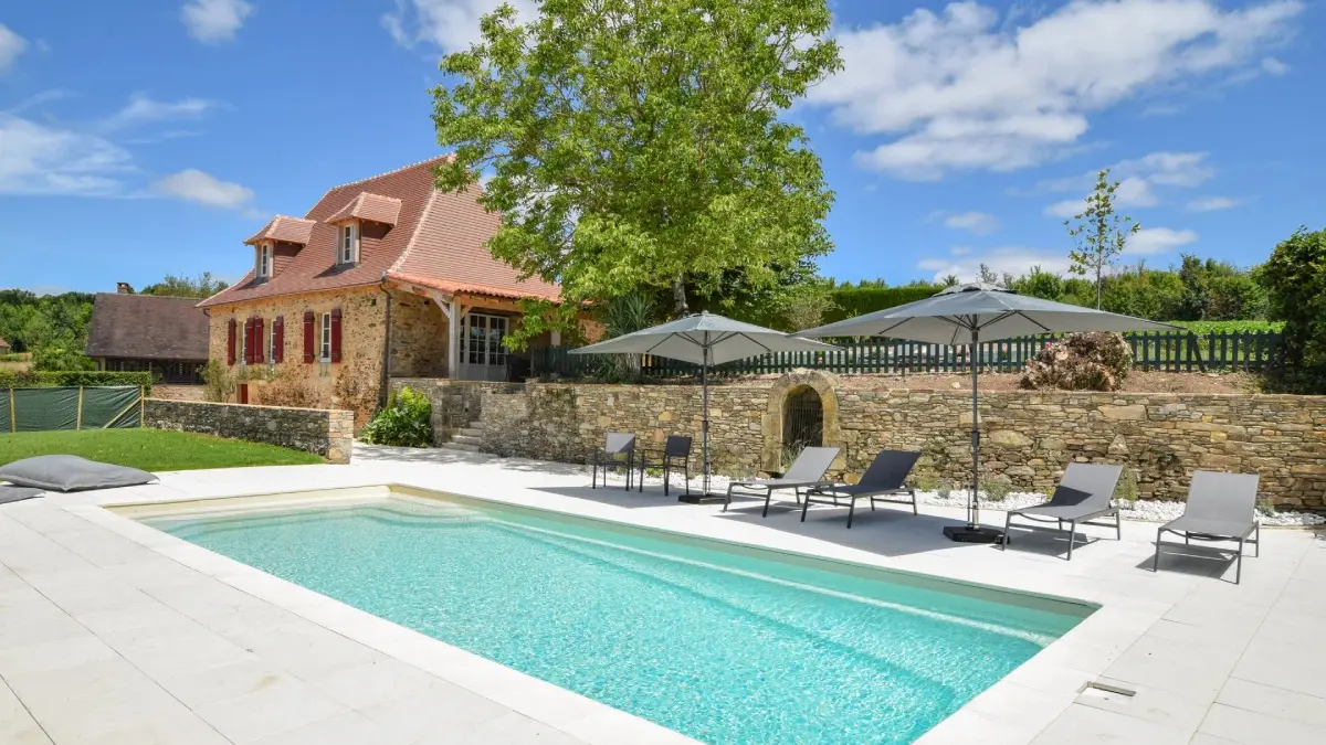Gite Brouillac piscine