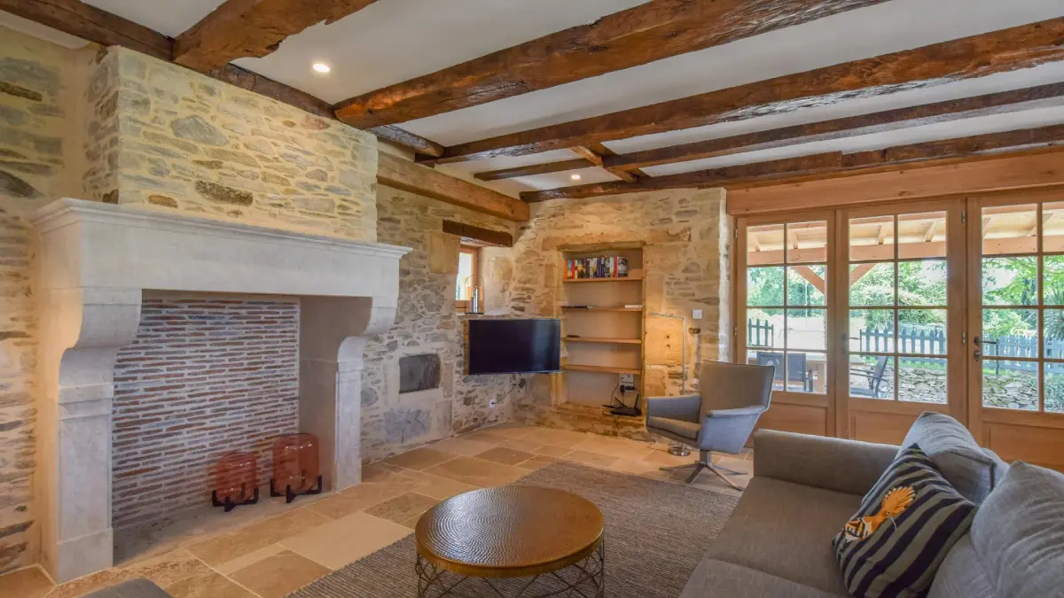 Gite Brouillac salon