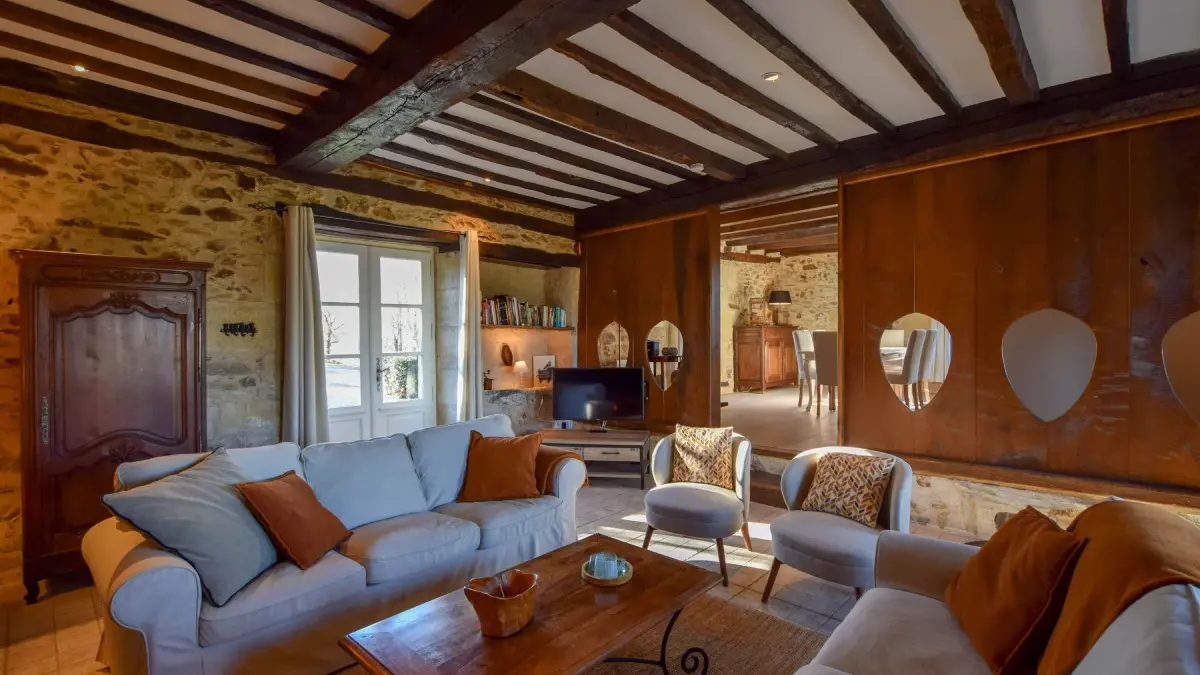 Gite Chaboterie salon