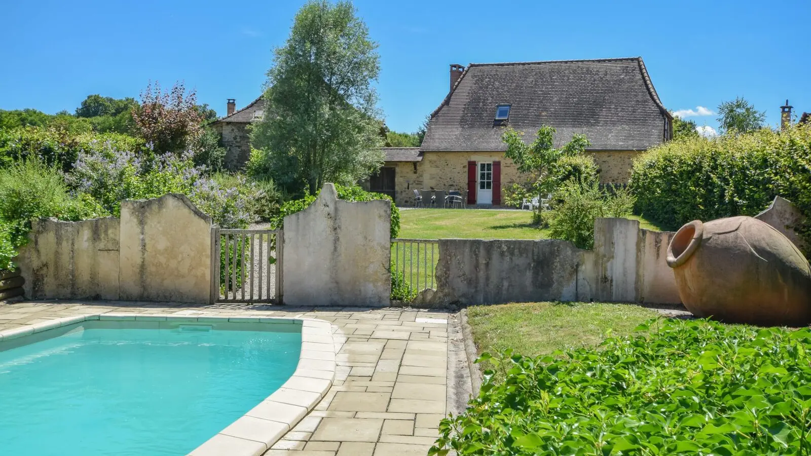 Gite Chaboterie piscine