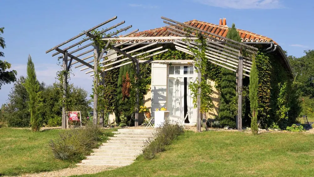 Gite La gravette terrasse