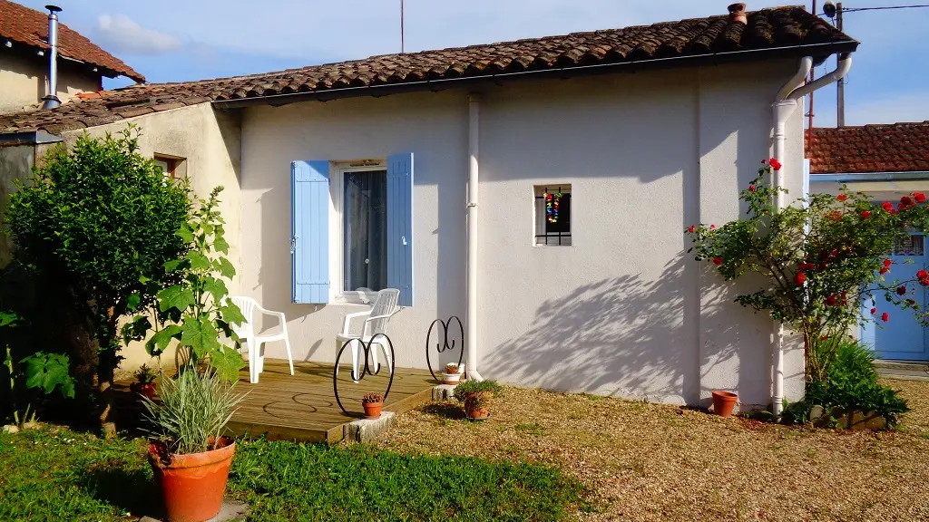 La terrasse colorée