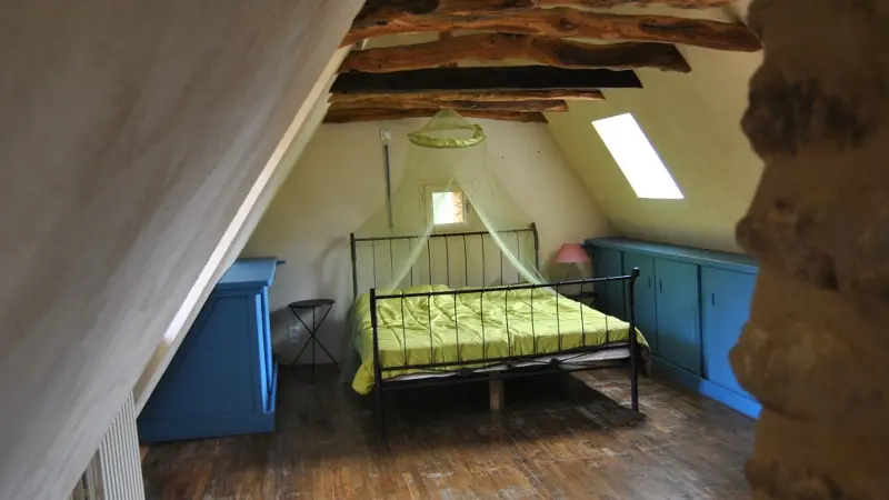 Gîte orchidée-chambre_camping la castillonderie