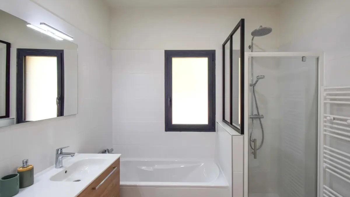 Gîte la Dorioterie Salle de douche