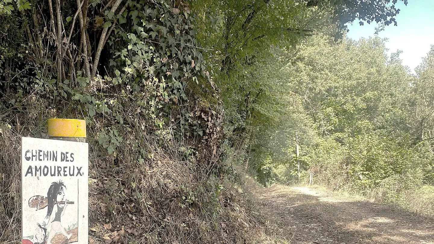 JAVERLHAC-Boucle Virade-Chemin