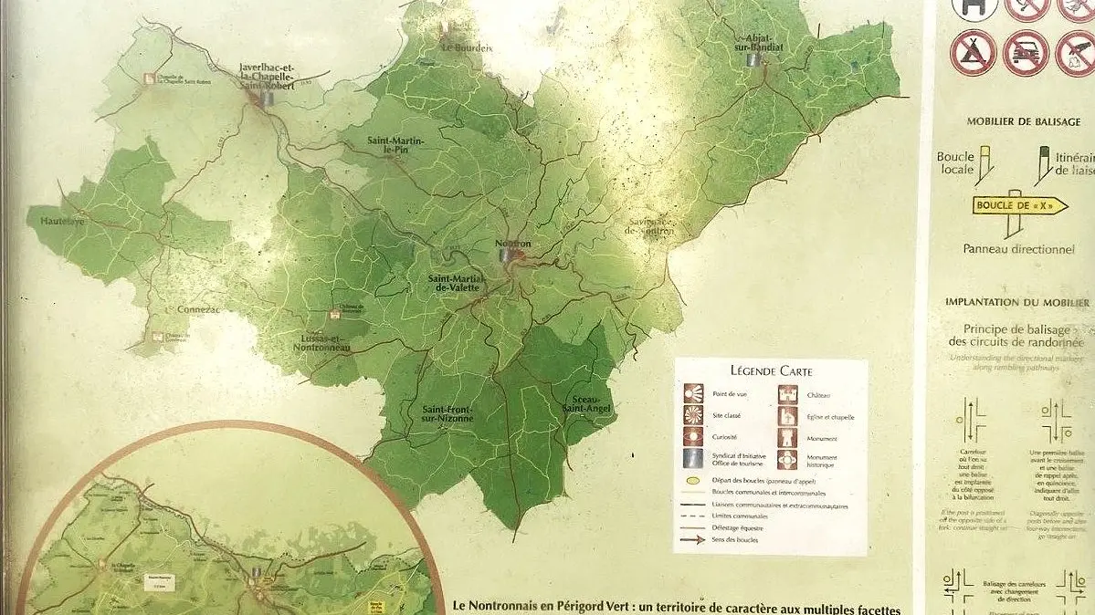JAVERLHAC-Boucle Virade-Panneau d'appel 2
