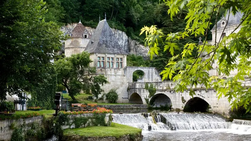 Jardin des Moines & Pont coudé