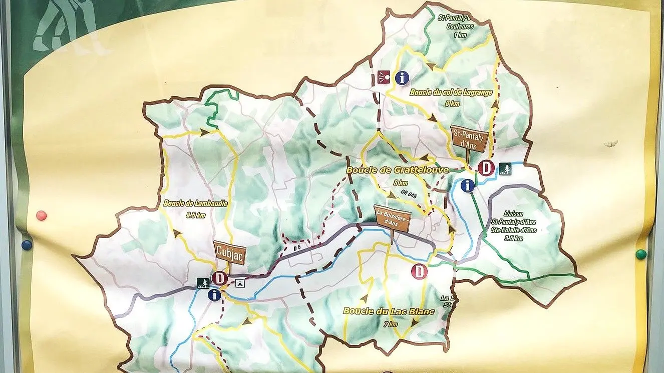 LA FORGE D'ANS-Boucle de Grattelouve-Panneau d'appel