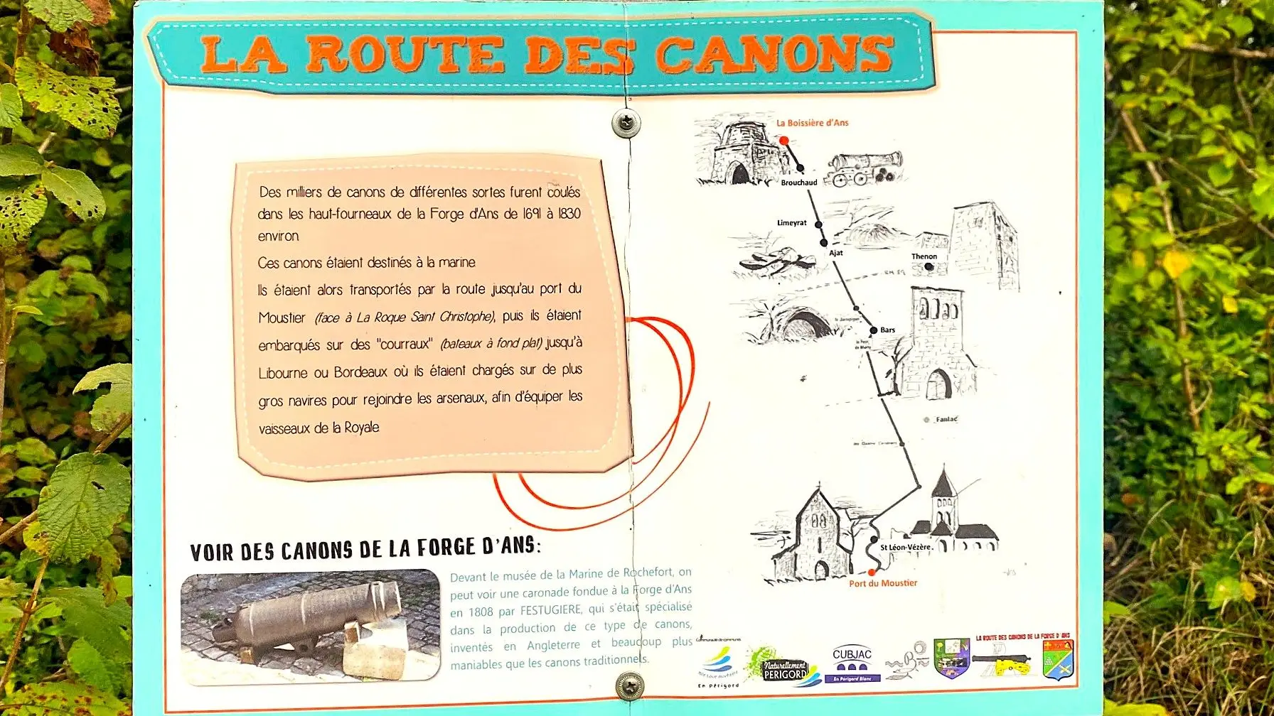 LA FORGE D'ANS-Boucle de Grattelouve-Route des canons