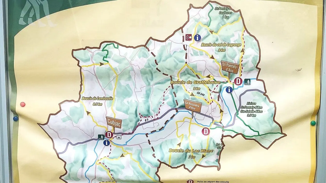 LA FORGE D'ANS-Boucle du Lac Blanc-Panneau d'appel