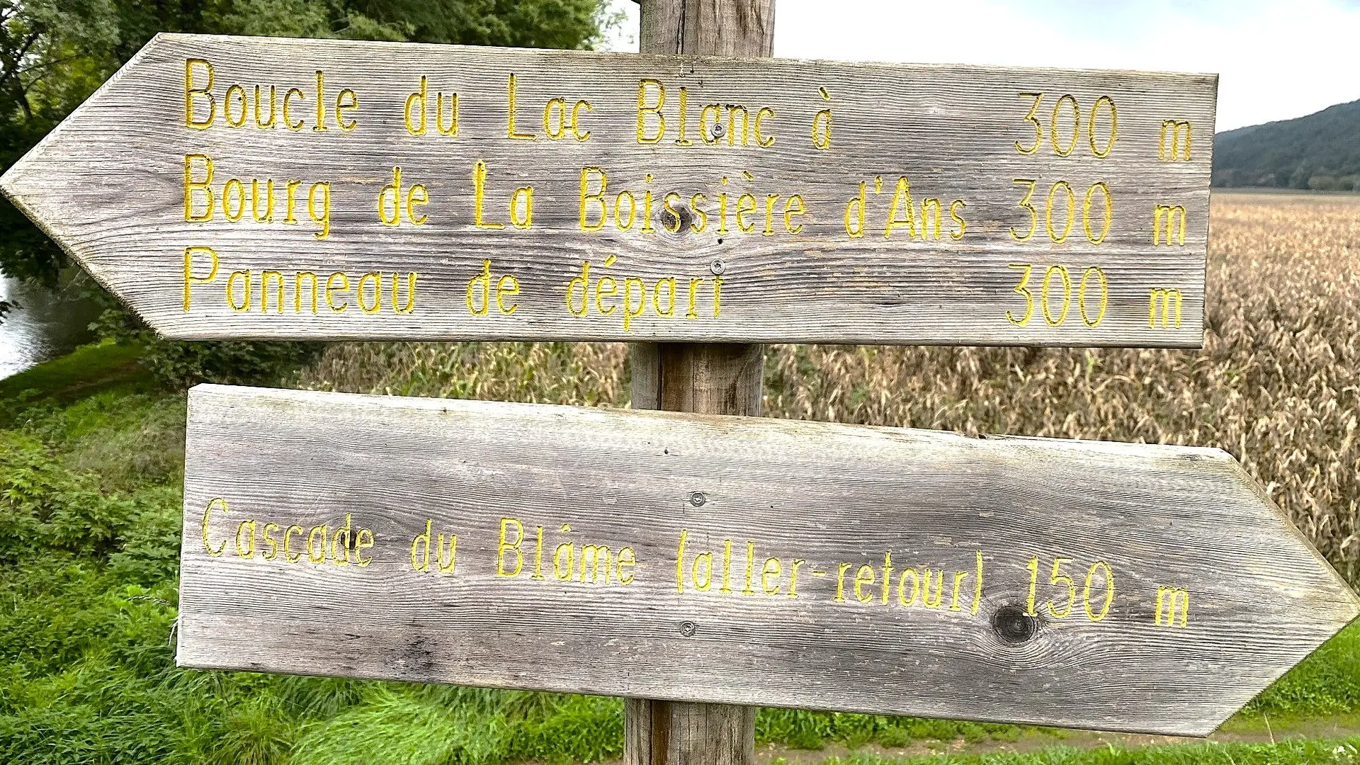 LA FORGE D'ANS-Boucle du Lac Blanc-Signalétique