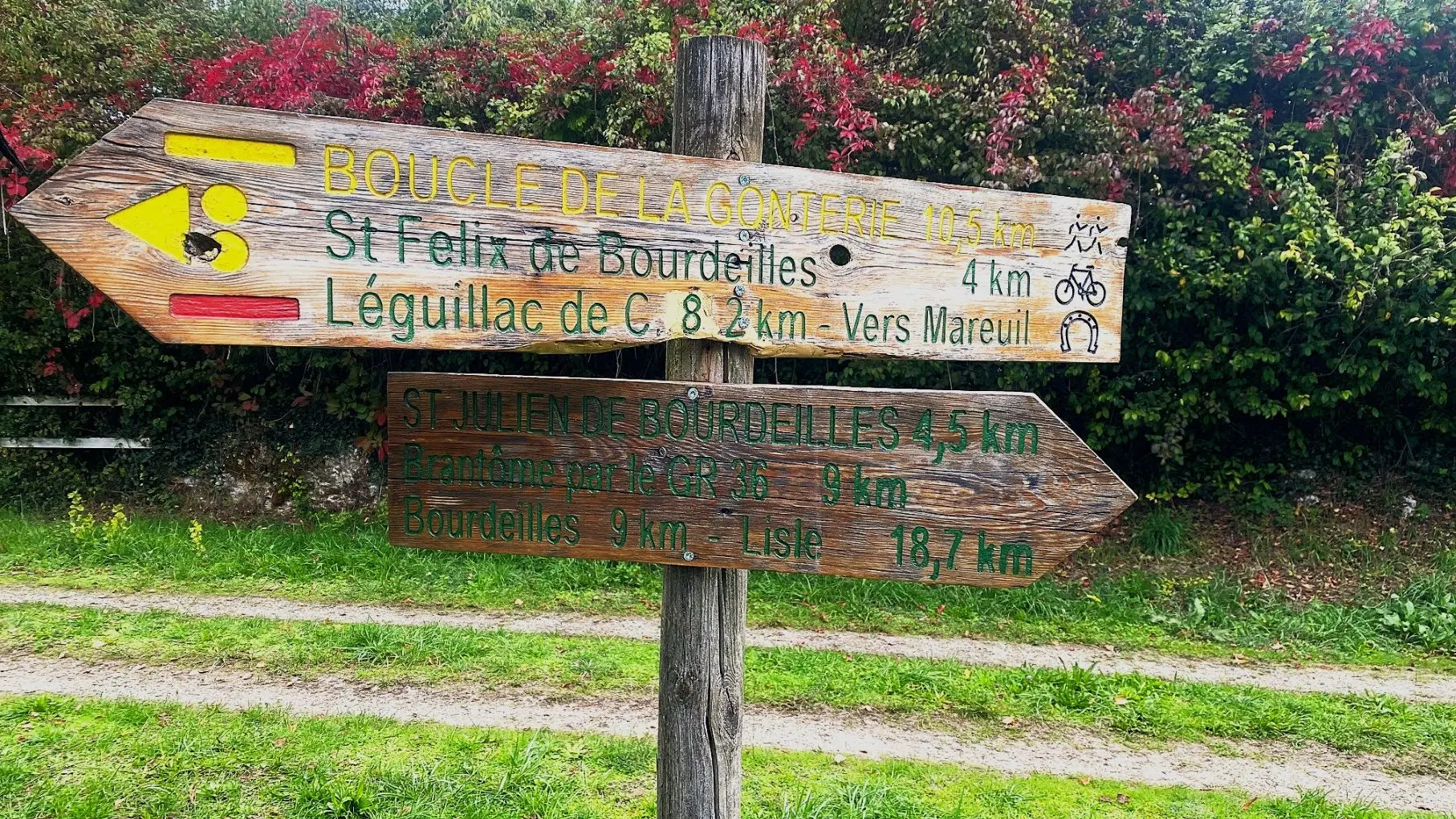 LA GONTERIE-BOULOUNEIX-Boucle de La Gonterie-Signalétique