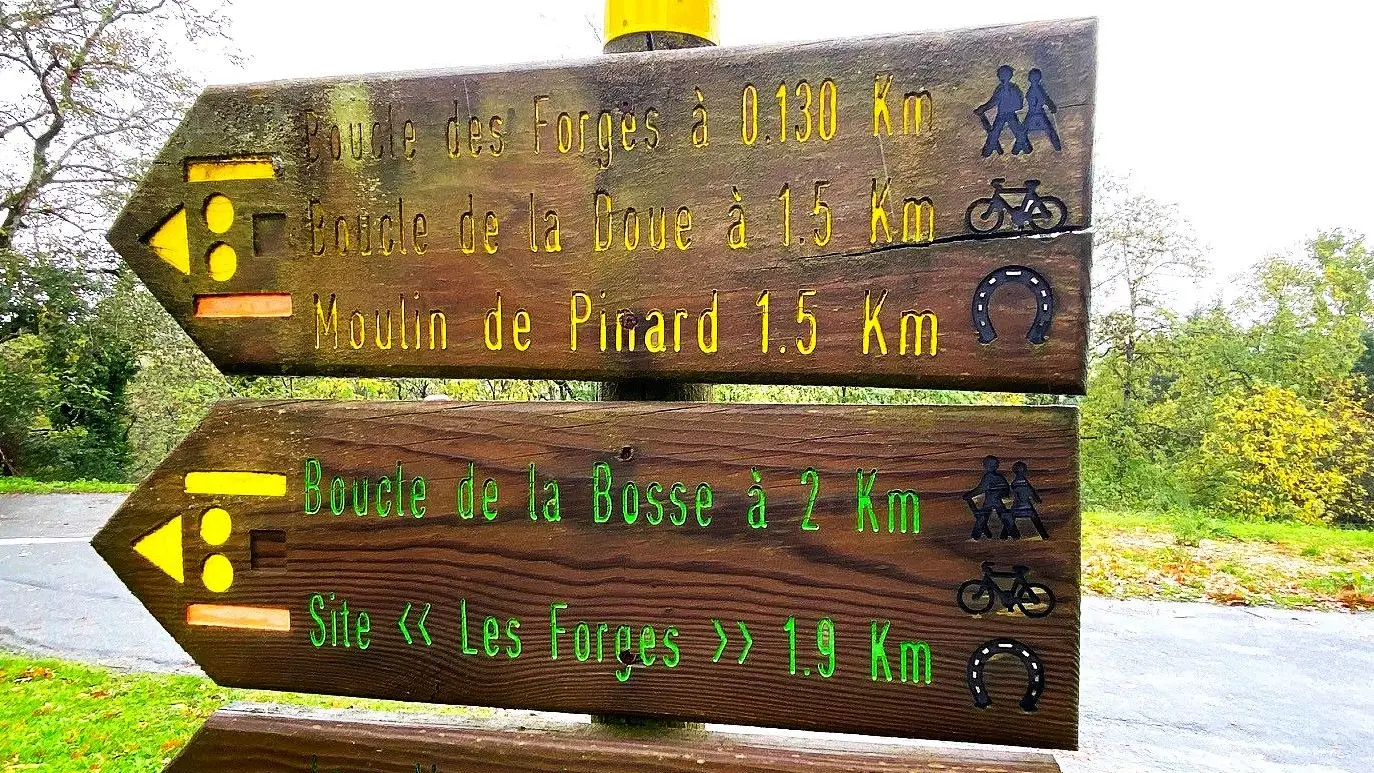 LE BOURDEIX-Boucle de la Doue-Signalétique