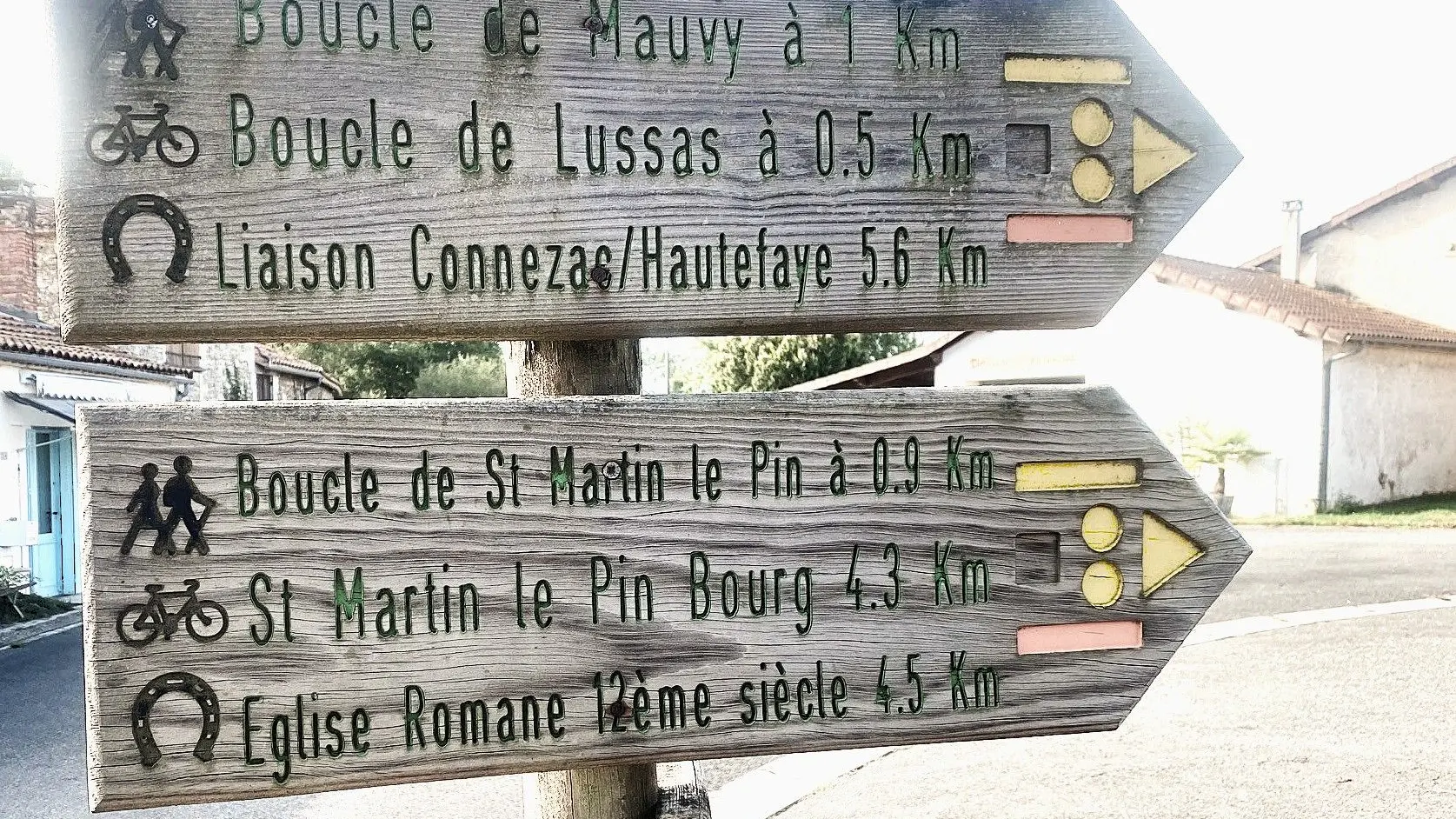 LUSSAS-ET-NONTRONNEAU-Boucle de Mauvy-Signalétique