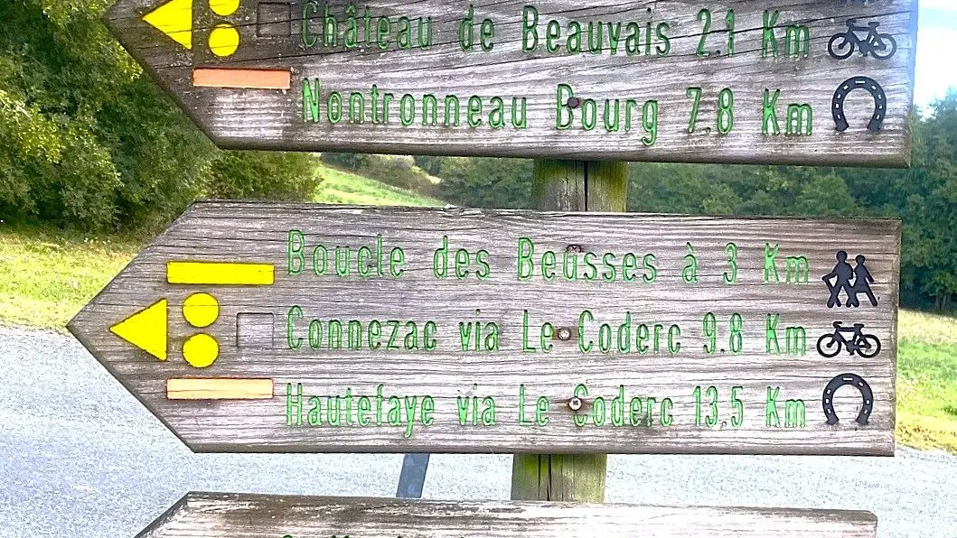 LUSSAS-ET-NONTRONNEAU-Boucle des Beusses-Signalétique