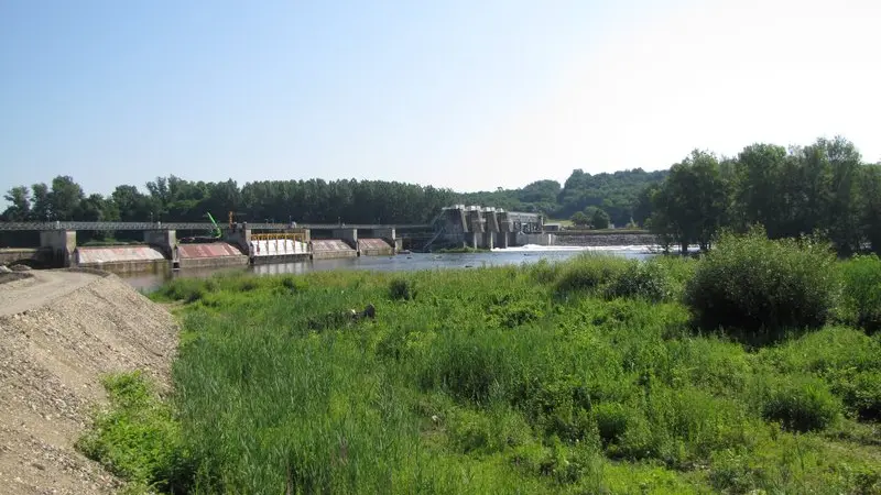 Le barrage de Mauzac, à prospecter en hiver
