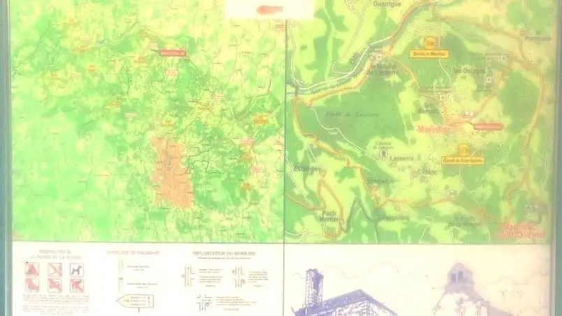 MARCILLAC-SAINT-QUENTIN-Boucle de Marcillac-Panneau d'appel