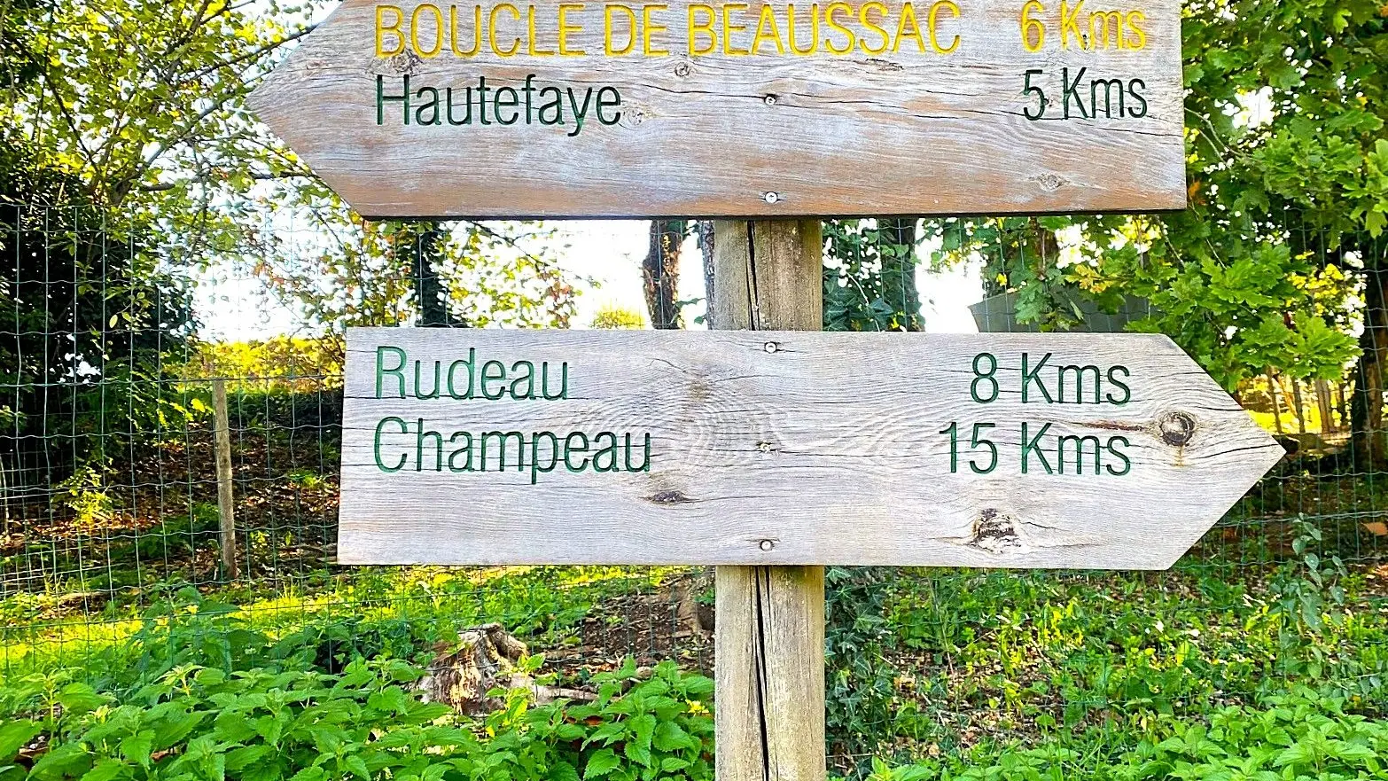 MAREUIL-Boucle de Beaussac-Signalétique