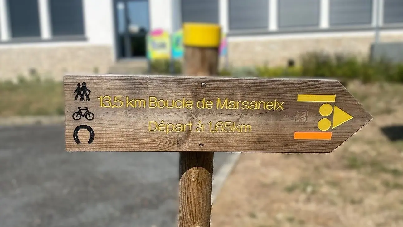 MARSANEIX-Boucle de Marsaneix-Signalétique