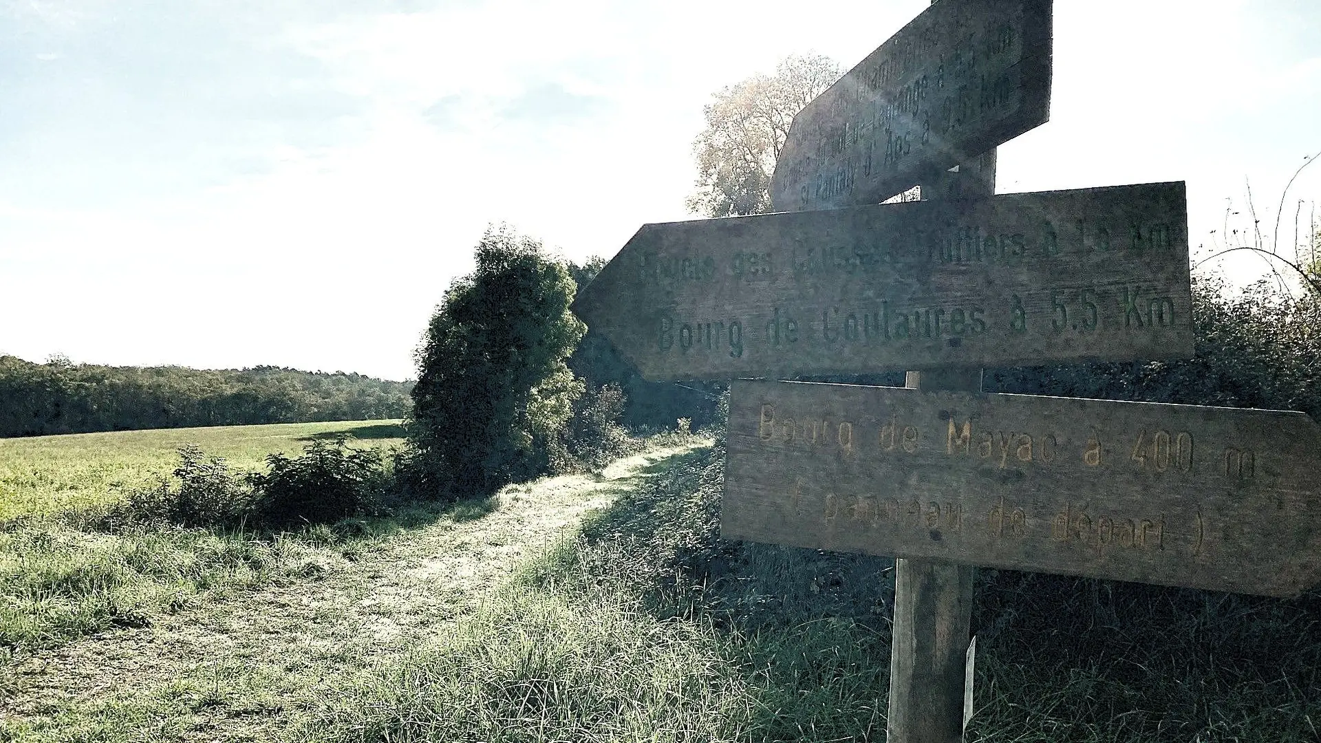 MAYAC-Boucle des Chambrettes-Chemin-Signalétique